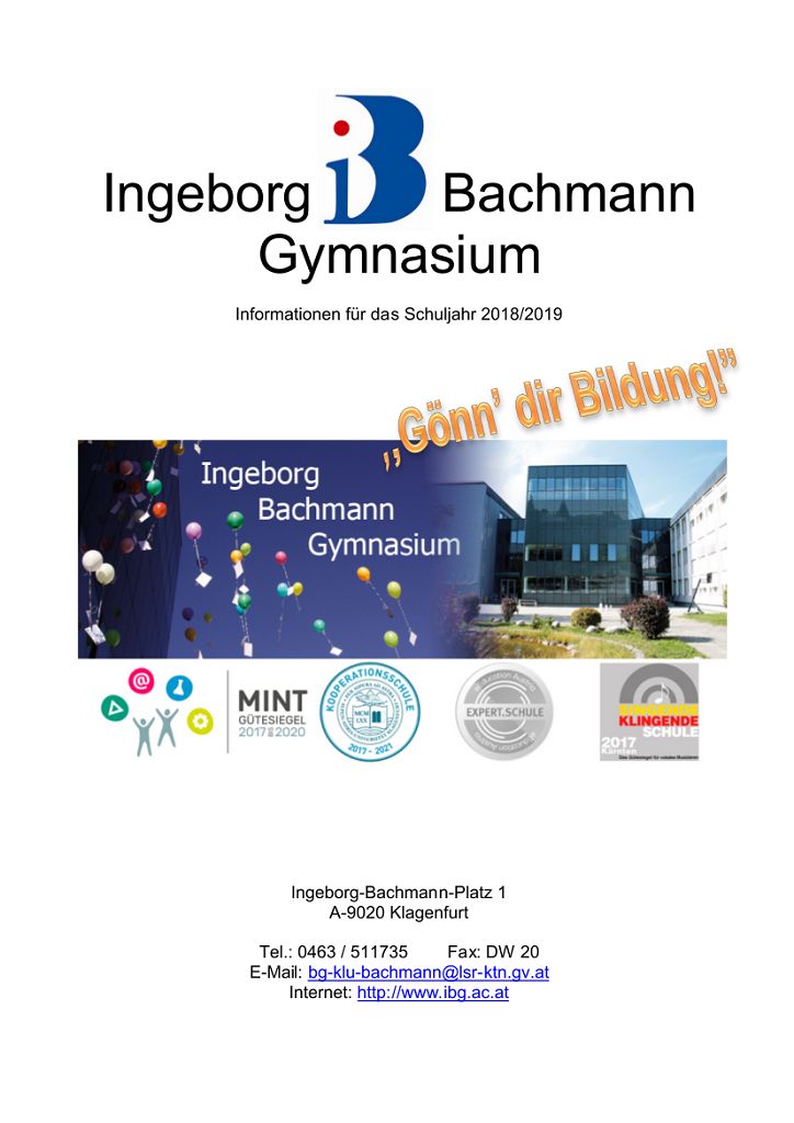 Infobrosch 20182019