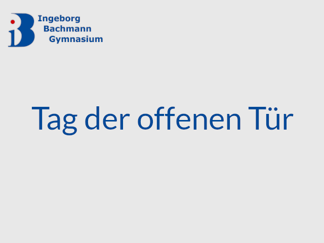 Tag der offenen Tür