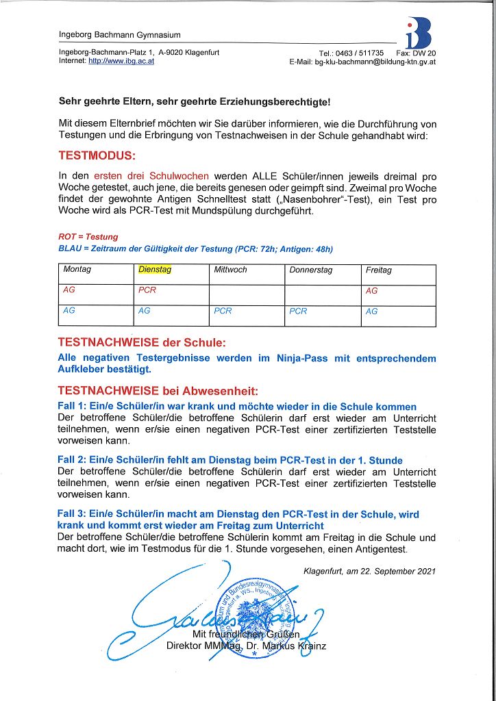 Elternbrief