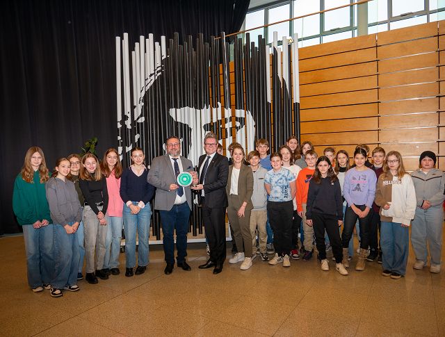 Besuch von Bildungsminister Martin Polaschek