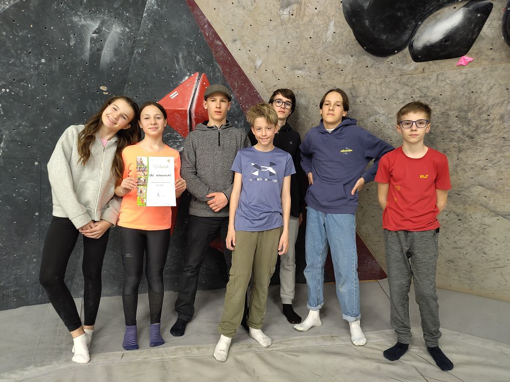 Landesmeisterschaft im Bouldern: Starker Einsatz trotz schwieriger Bedingungen 