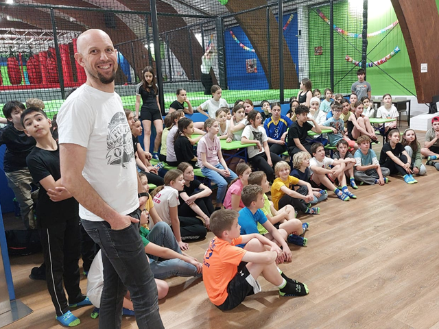 Ausflug in den Jumpdome 