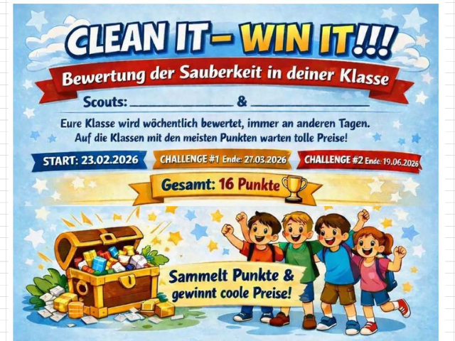 Clean it – Win it!