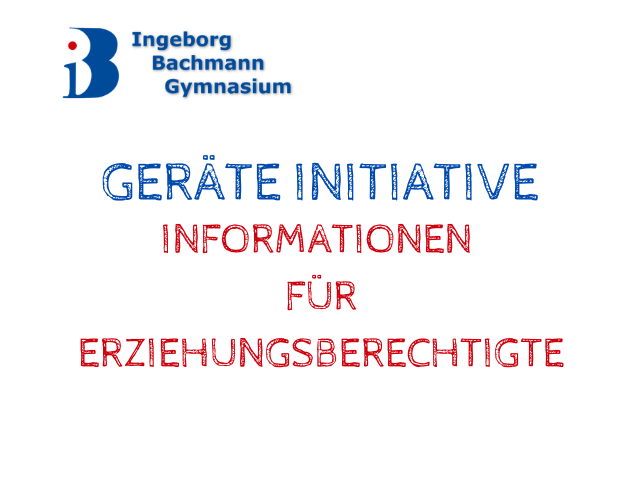 Geräteinitiative „Digitales Lernen“