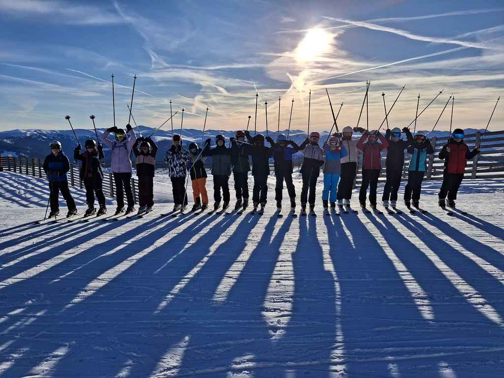 Skikurs der 2e und 2f am Katschberg