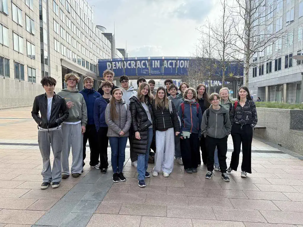 Klassenfahrt der 7cr – Besuch der EU-Institutionen