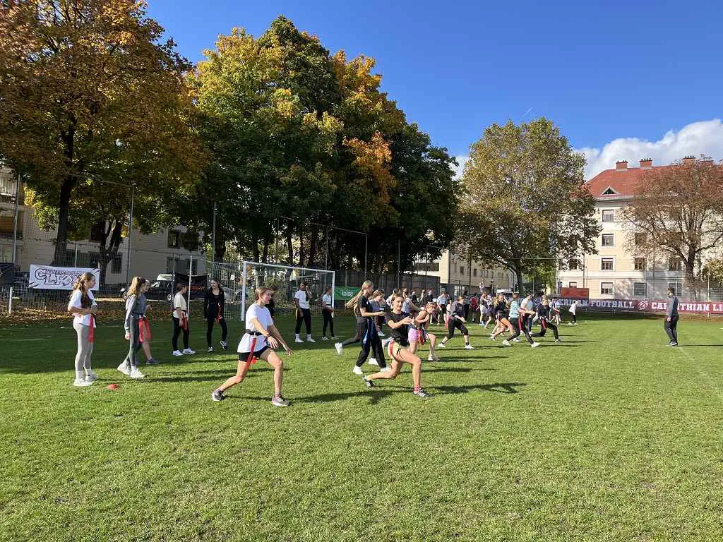Flag Football mit den Carinthian Lions